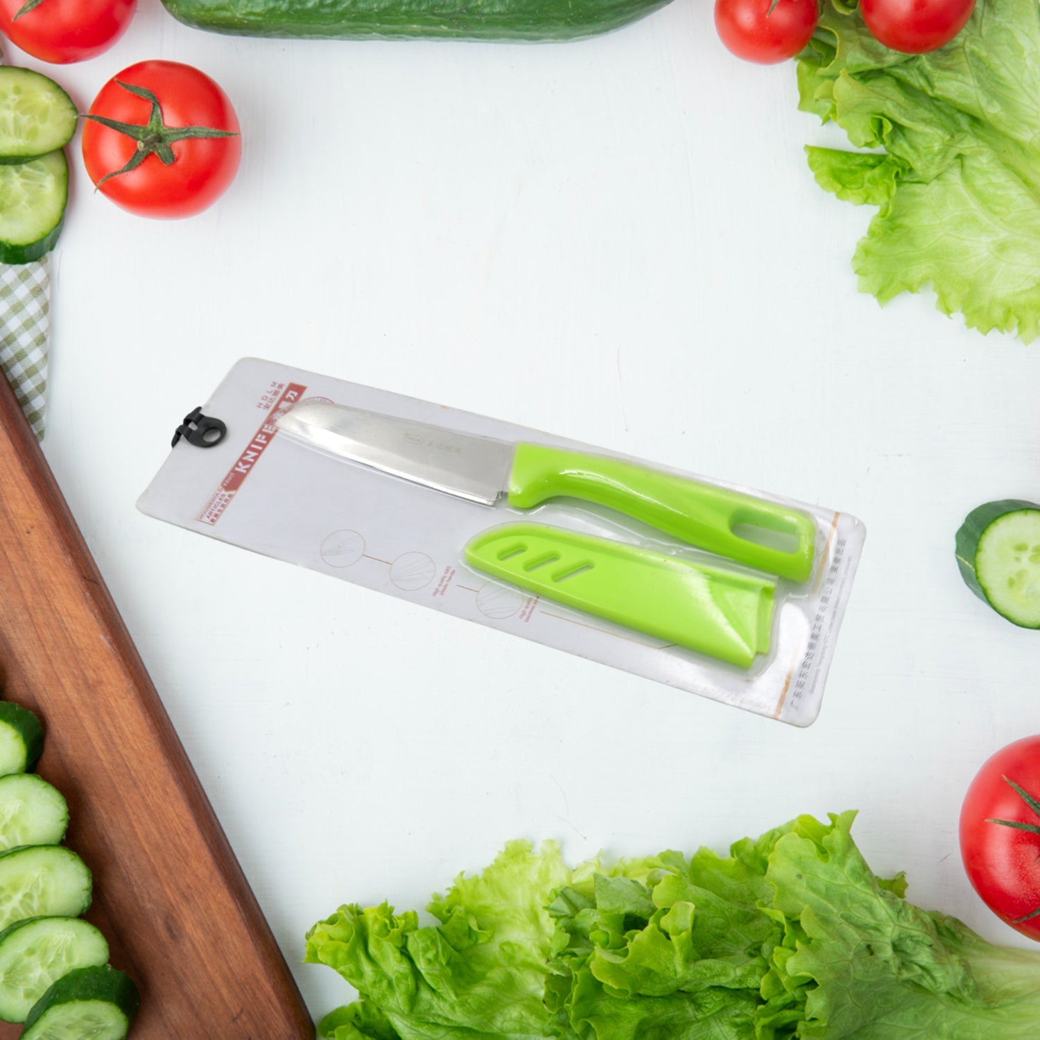 5839 Stainless Steel Knife For Kitchen Use, Knife Set, Knife & Non-Slip Handle With Blade Cover Knife, Fruit, Vegetable,Knife Set (Mix Design 1 Pc) 5839 Stainless Steel Knife For Kitchen Use, Knife Set, Knife & Non-Slip Handle With Blade Cover Knife, Fruit, Vegetable,Knife Set (Mix Design 1 Pc)